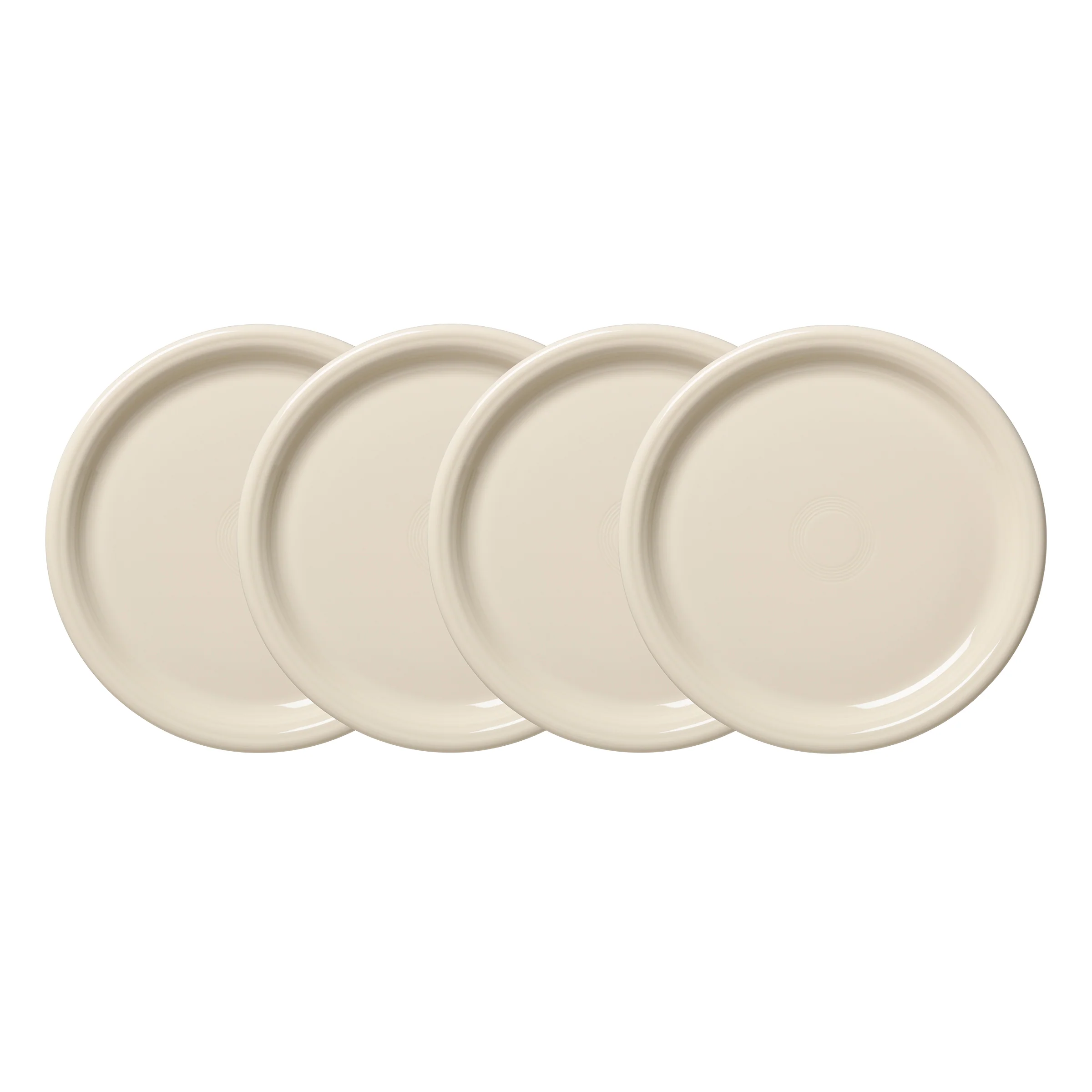 Linen Set of 4 Bistro Coupe 10 1/2 Inch Dinner Plate
