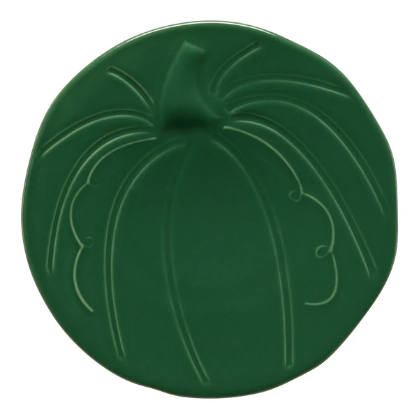 Pumpkin Shaped Plate 8 1/2 Inch