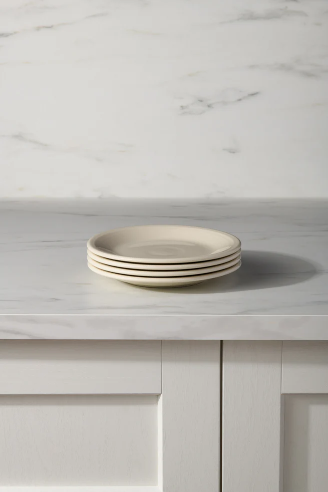 Linen Set of 4 Classic Rim 7 1/4 Inch Salad Plate