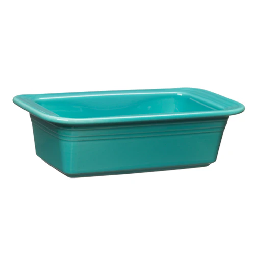 1201-fiesta-10-3-4-inch-x-5-3-4-inch-loaf-pan-baker-1.4-quarts-1.webp Fiesta 10 3/4 Inch x 5 3/4 Inch Loaf Pan Baker 1.4 Quarts