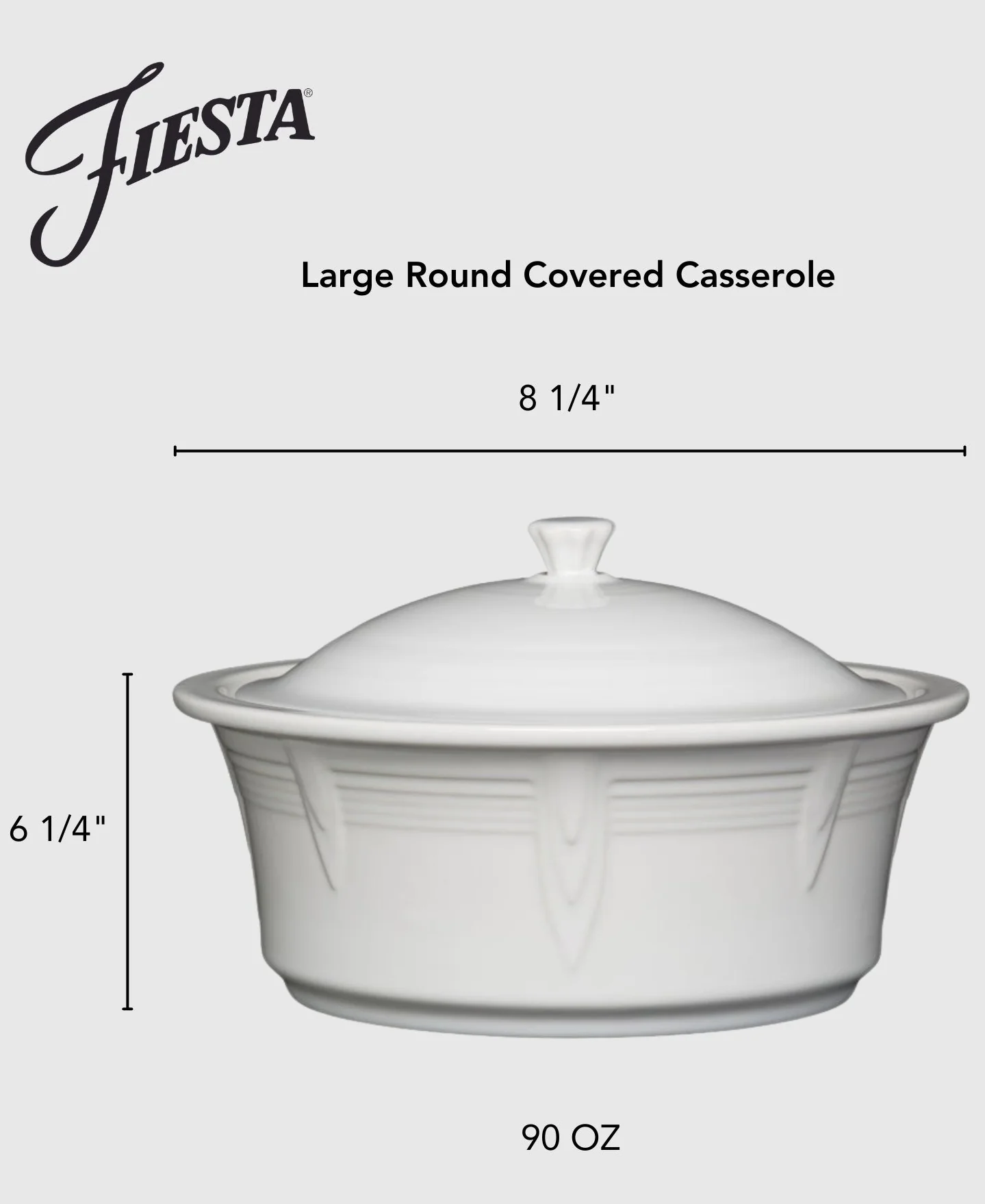 1255-large-10-inch-round-covered-casserole-2.8-quart-3.webp Large 10 Inch Round Covered Casserole 2.8 Quart