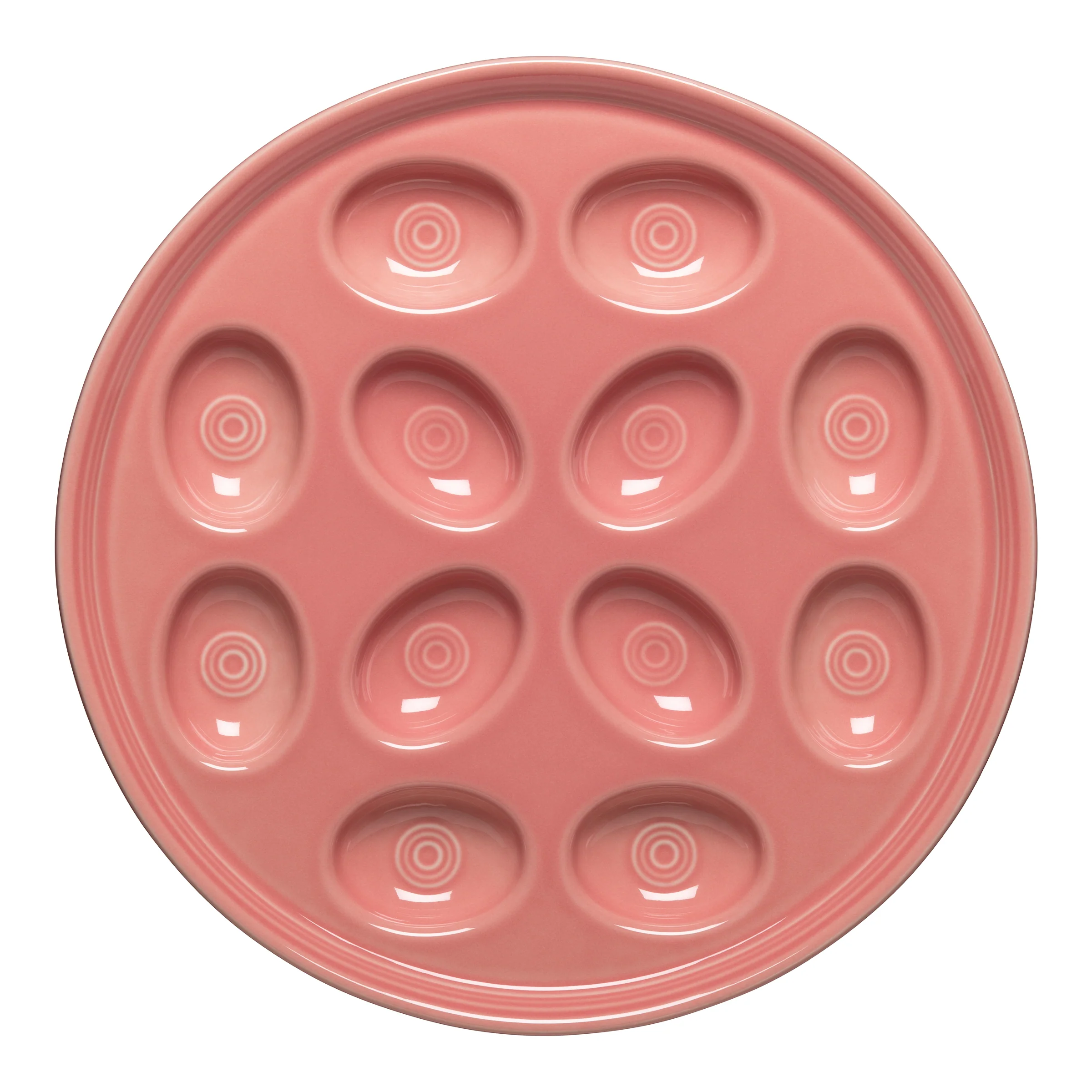 Retired Round Egg Serving Platter 11 1/4 Inch