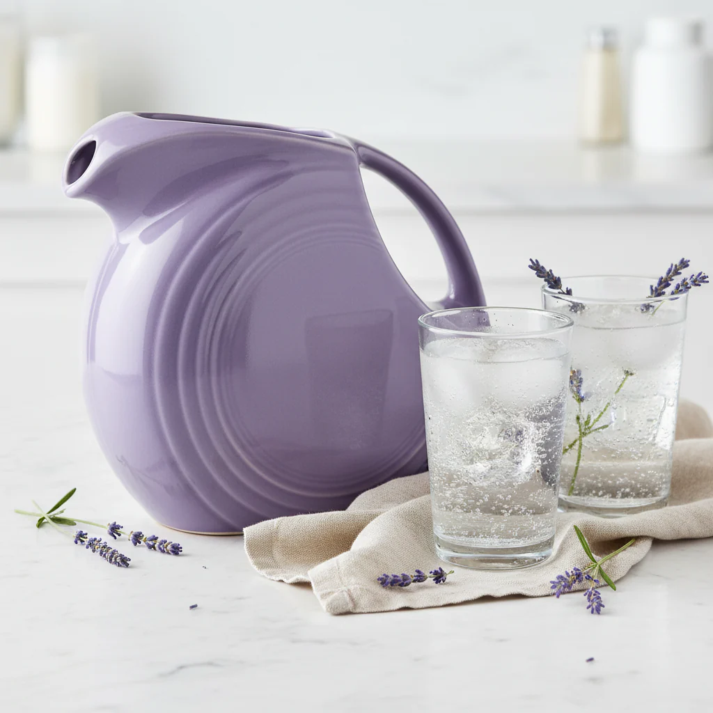 1307-lavender-67-oz-large-disk-pitcher-4.webp Lavender 67 OZ Large Disk Pitcher