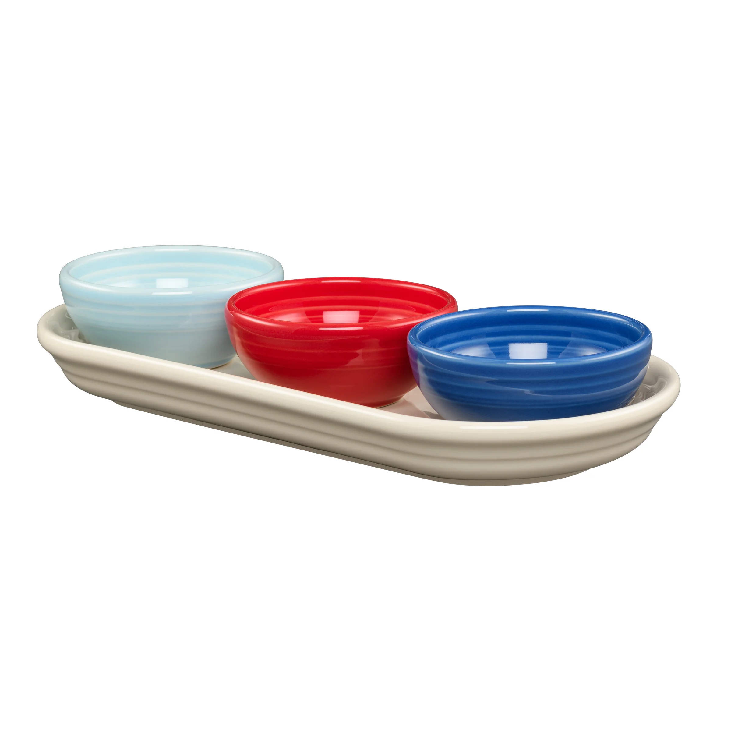 1322-americana-mixed-colors-4-piece-condiment-set-1.webp Americana Mixed Colors 4-Piece Condiment Set
