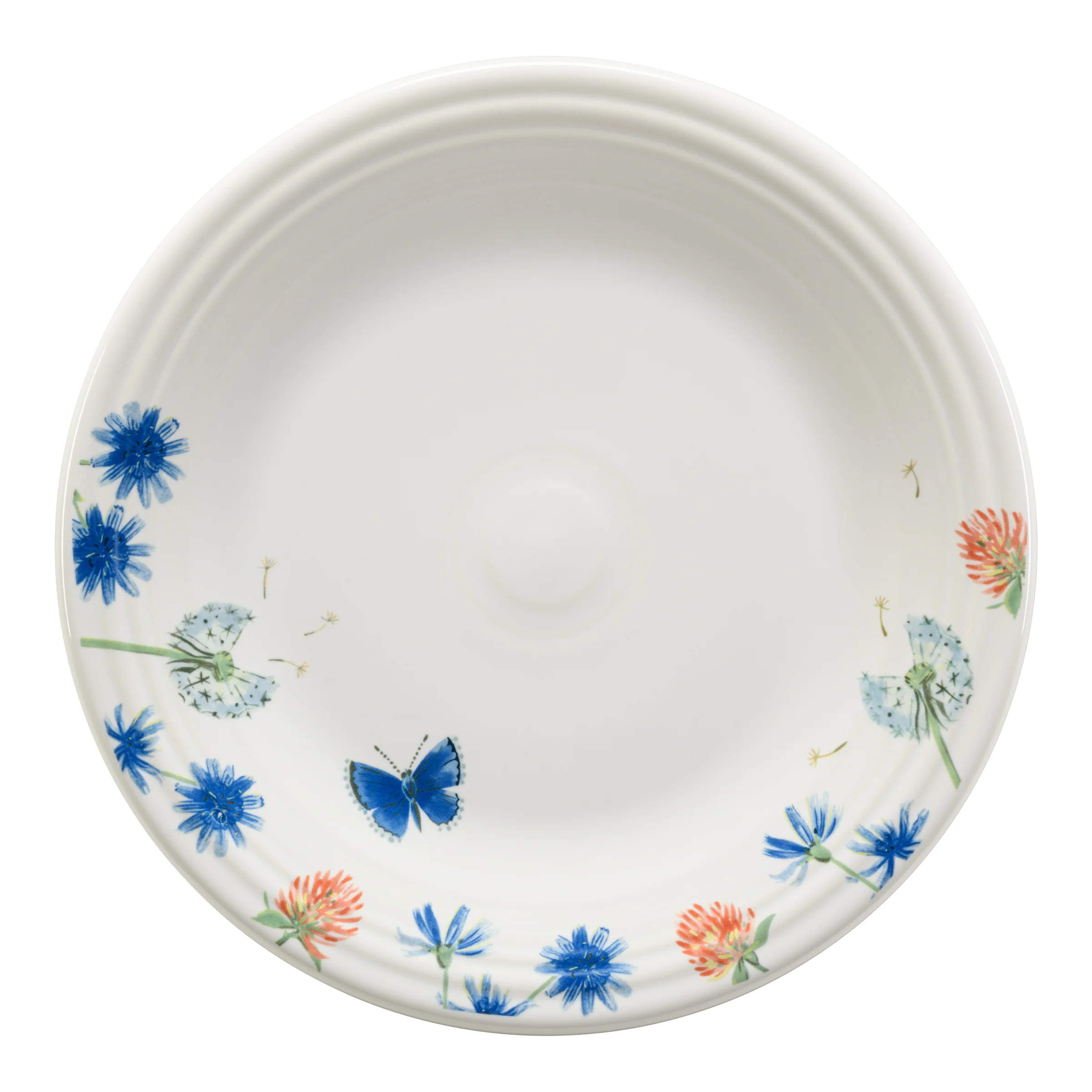 1325-breezy-floral-classic-rim-10-1-2-inch-dinner-plate-1.webp Breezy Floral Classic Rim 10 1/2 Inch Dinner Plate
