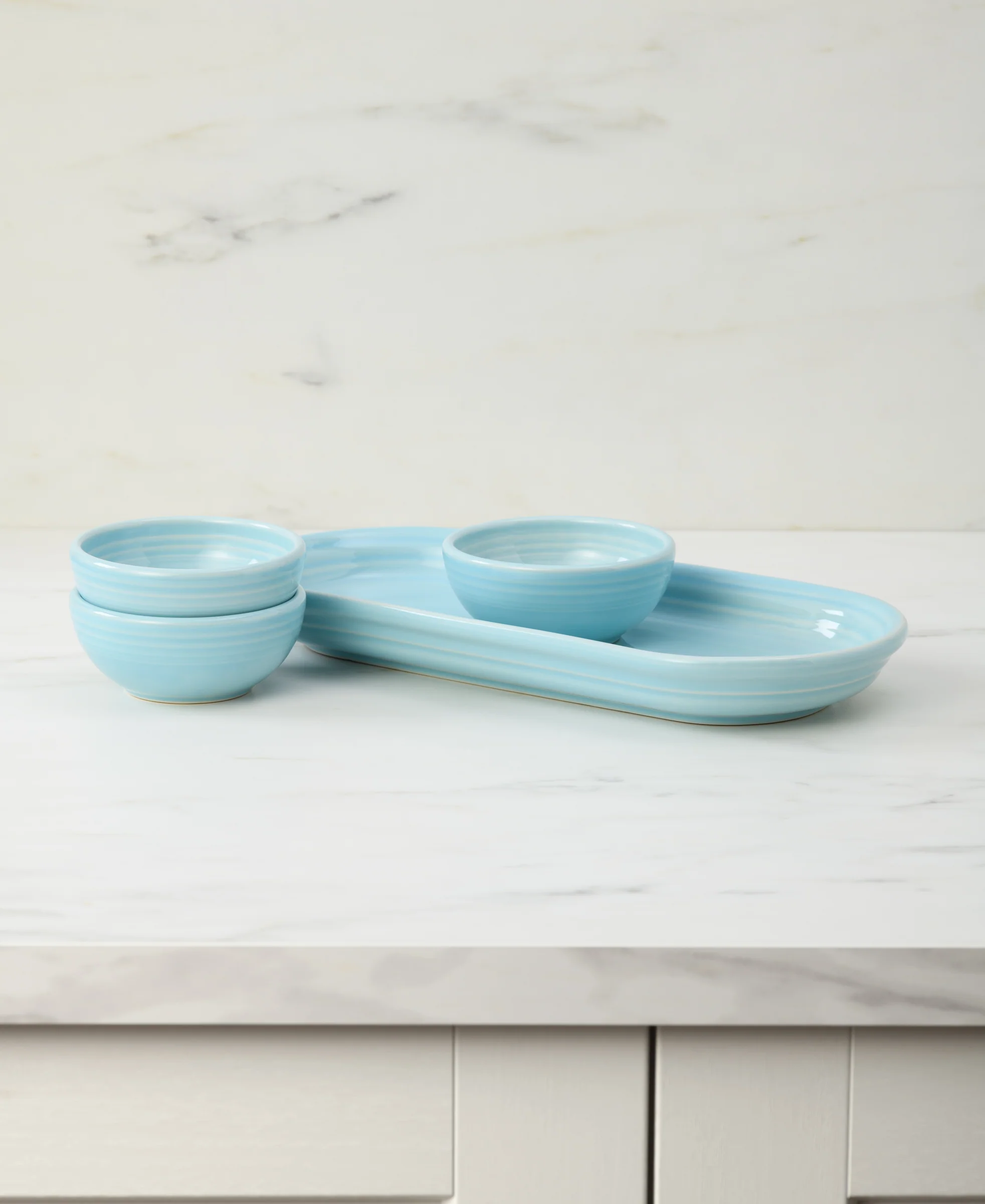 Fiesta 4-Piece Condiment Set Sky