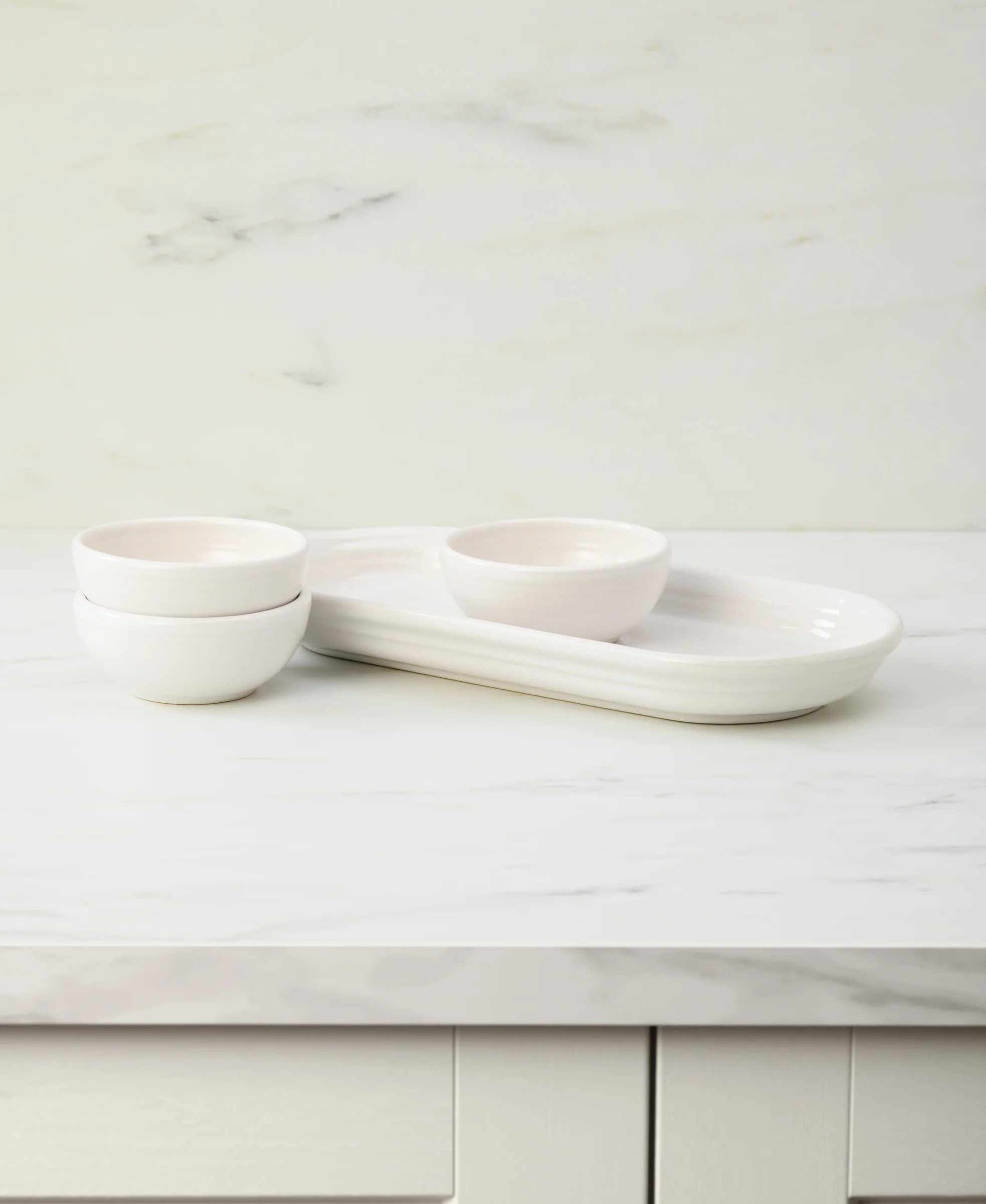 Fiesta 4-Piece Condiment Set White