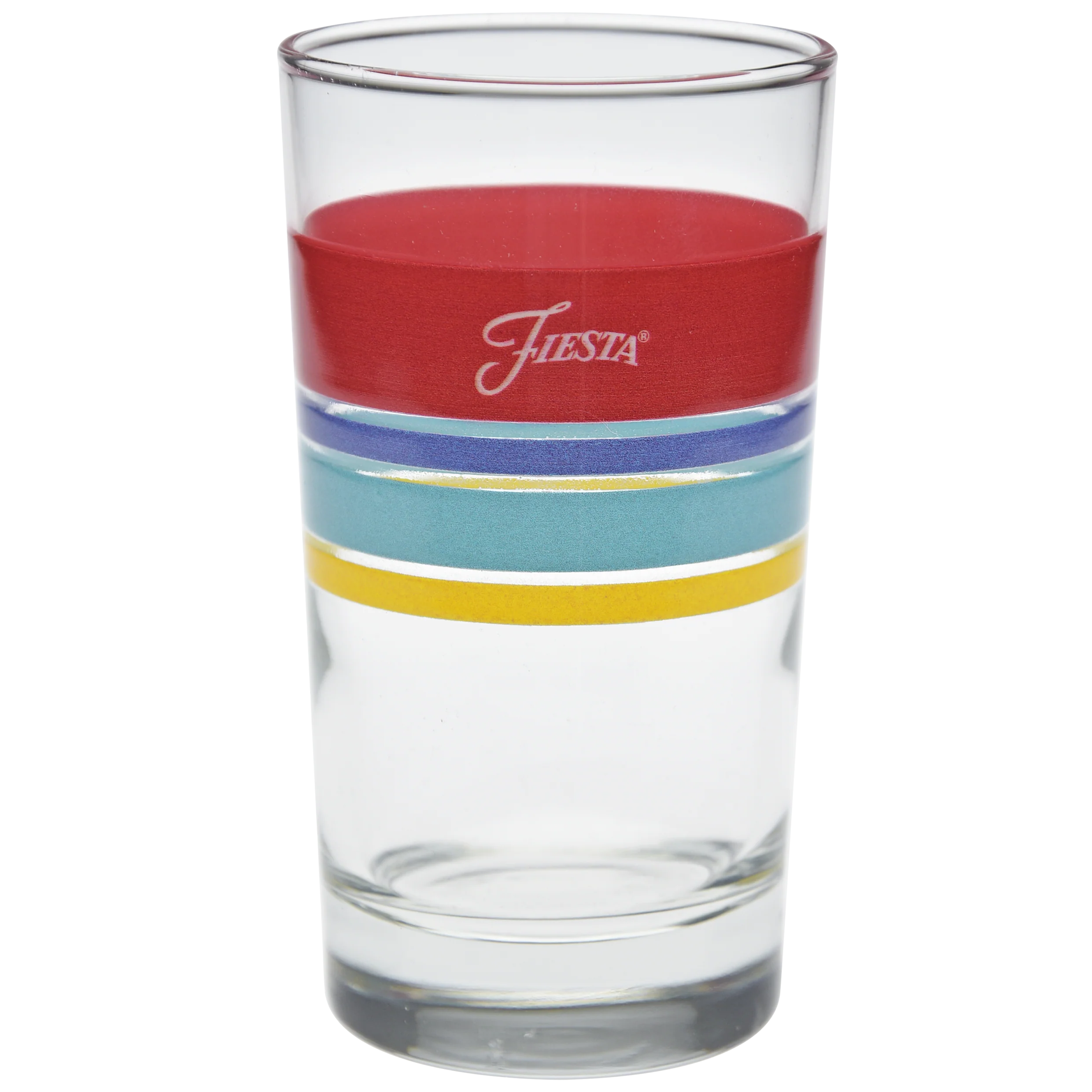 Vibrant 7 oz. Edgeline Juice Glass, Set of 4
