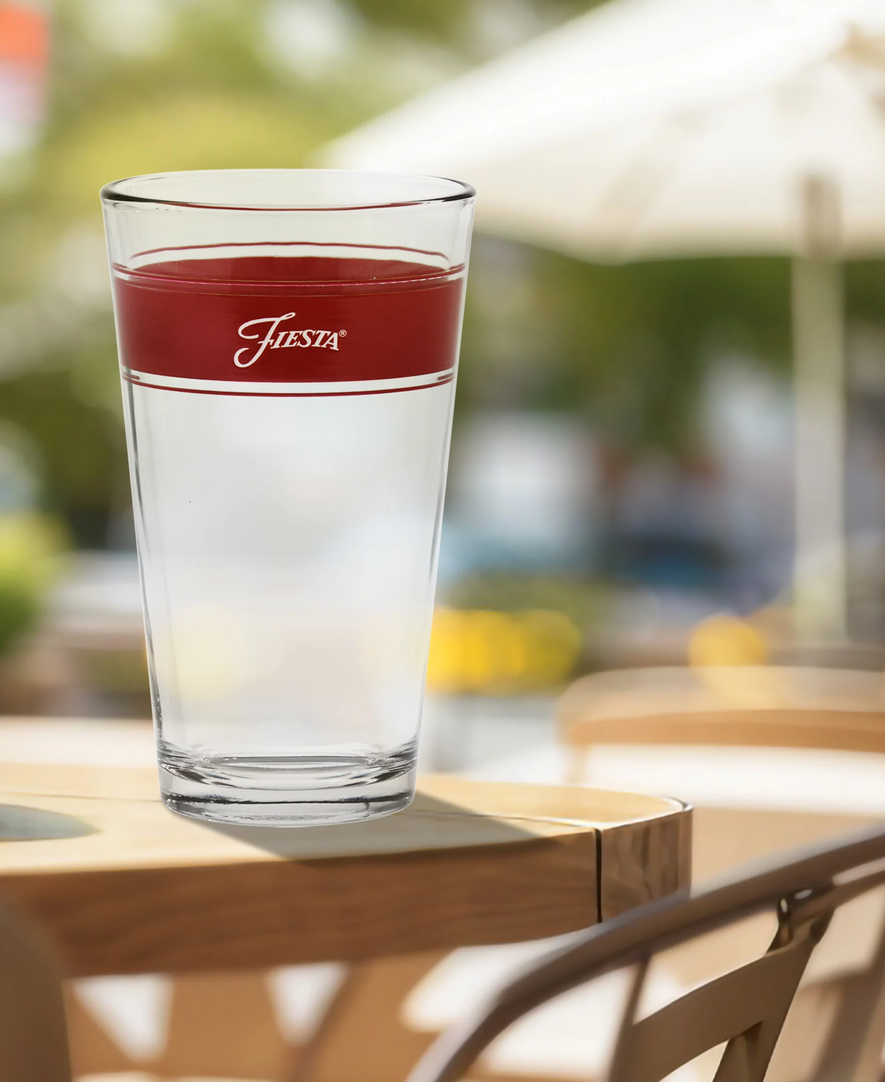 16 oz. Fiesta® Frame Cooler Scarlet - Set of 4