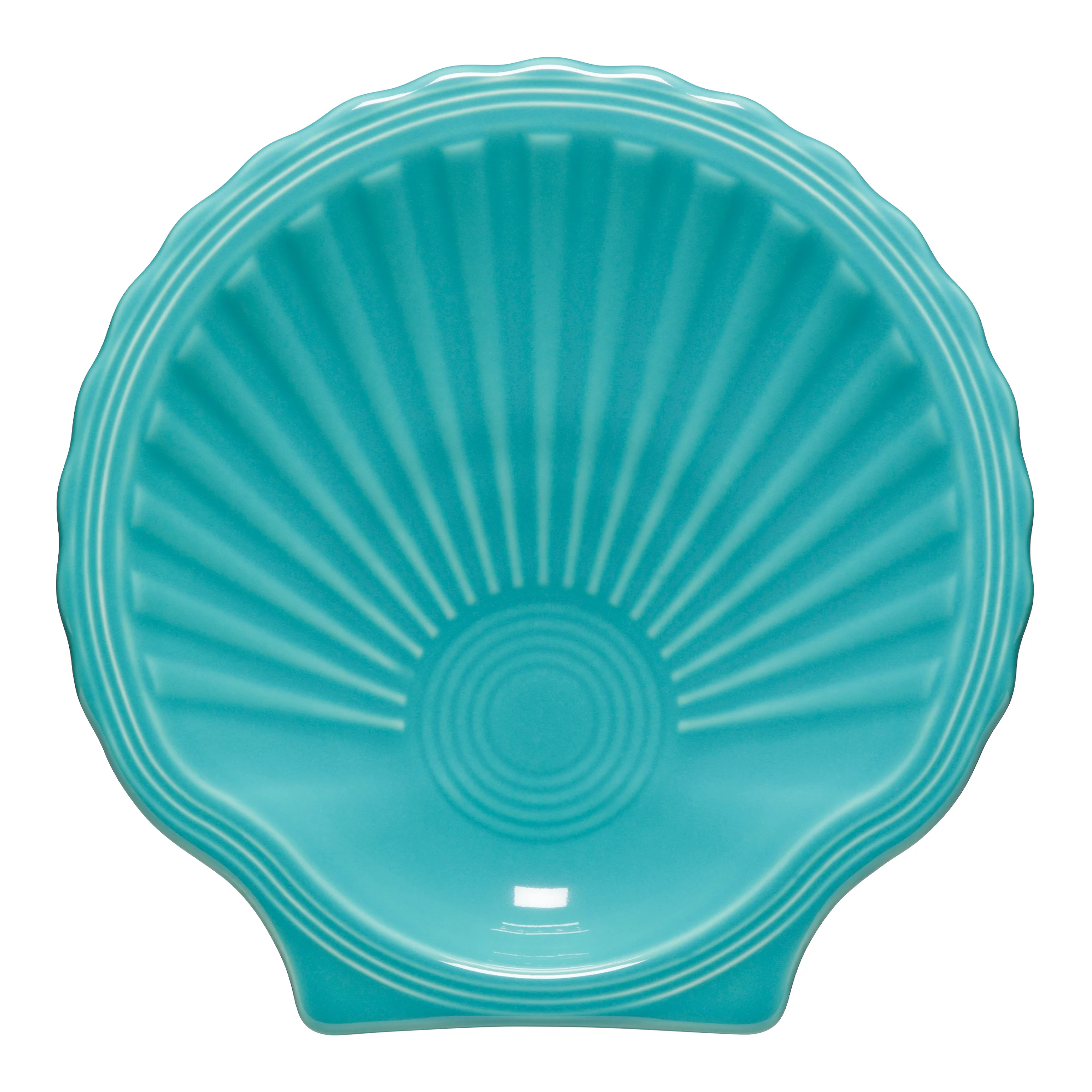 Retired Shell Shaped Plate 8 1/4 Inch