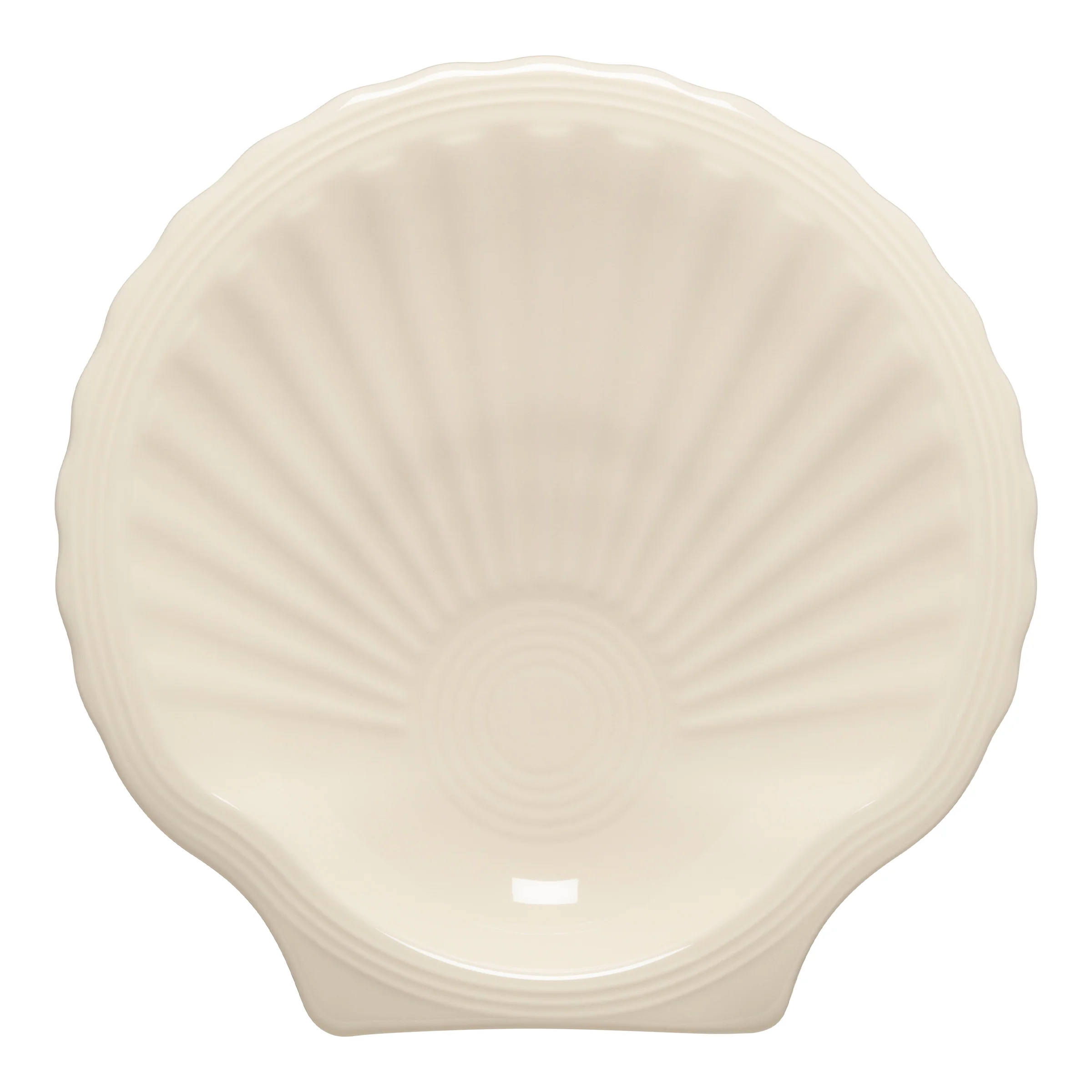 Retired Shell Shaped Plate 8 1/4 Inch