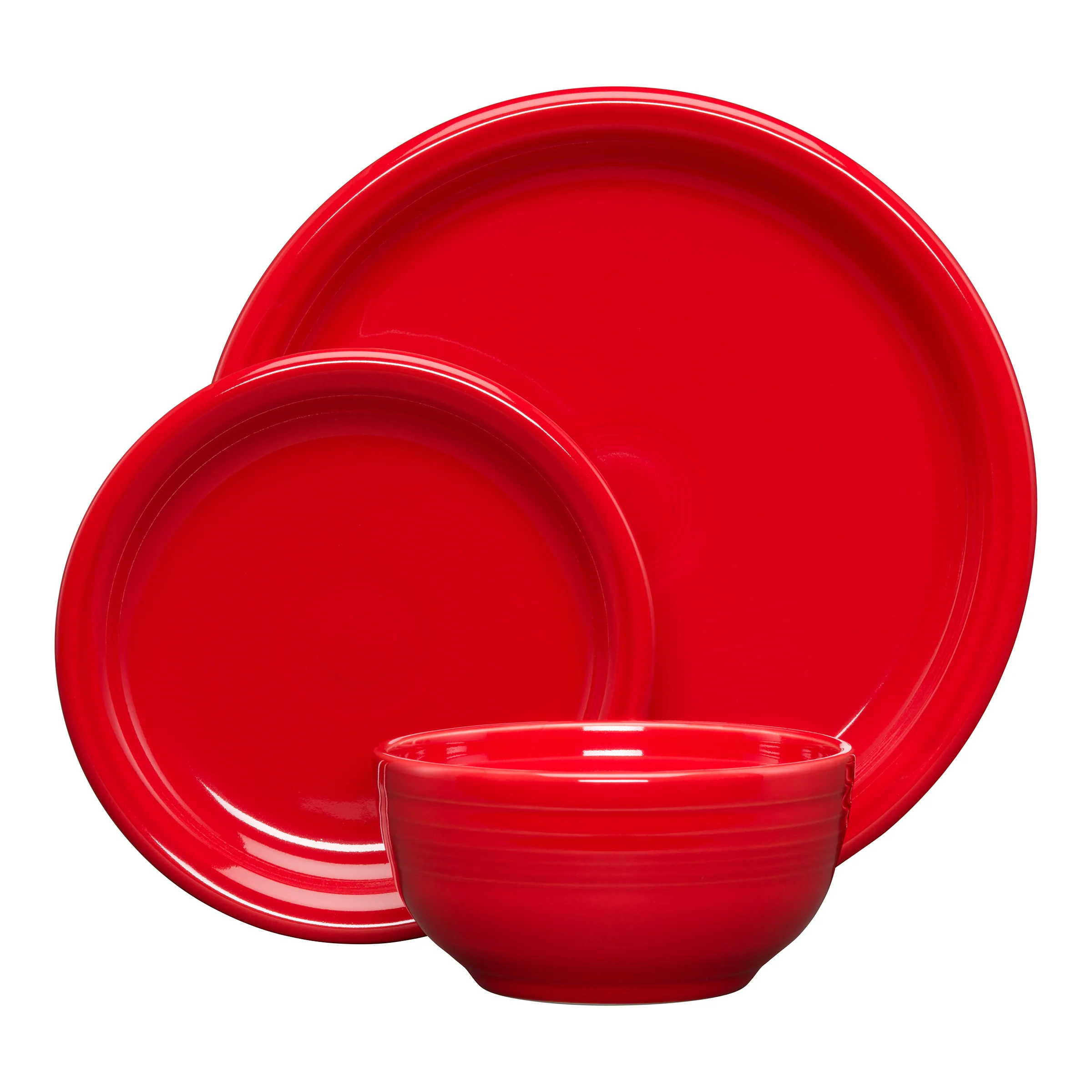 Bistro Coupe 3-Piece Place Setting, Service for 1
