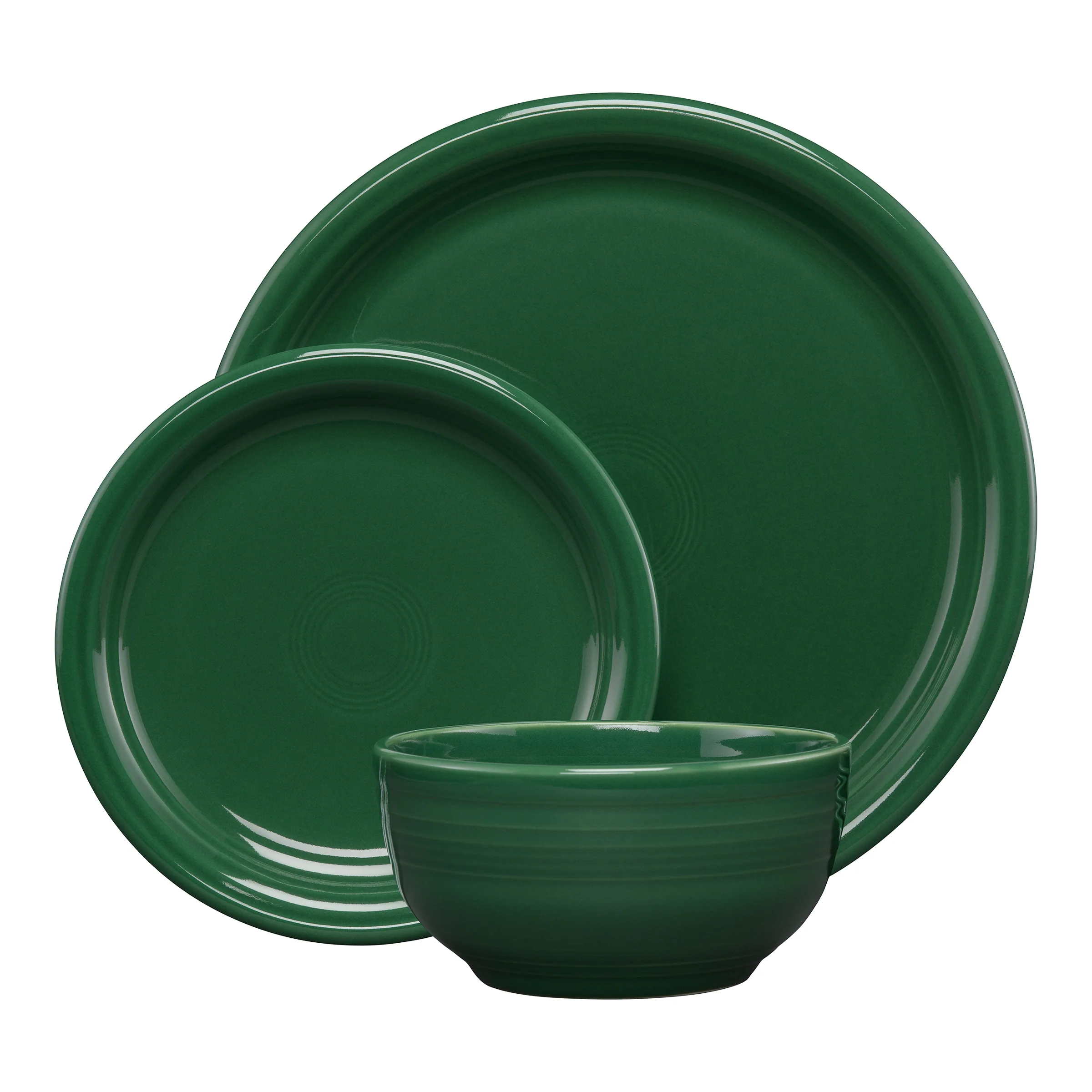 Bistro Coupe 3-Piece Place Setting, Service for 1