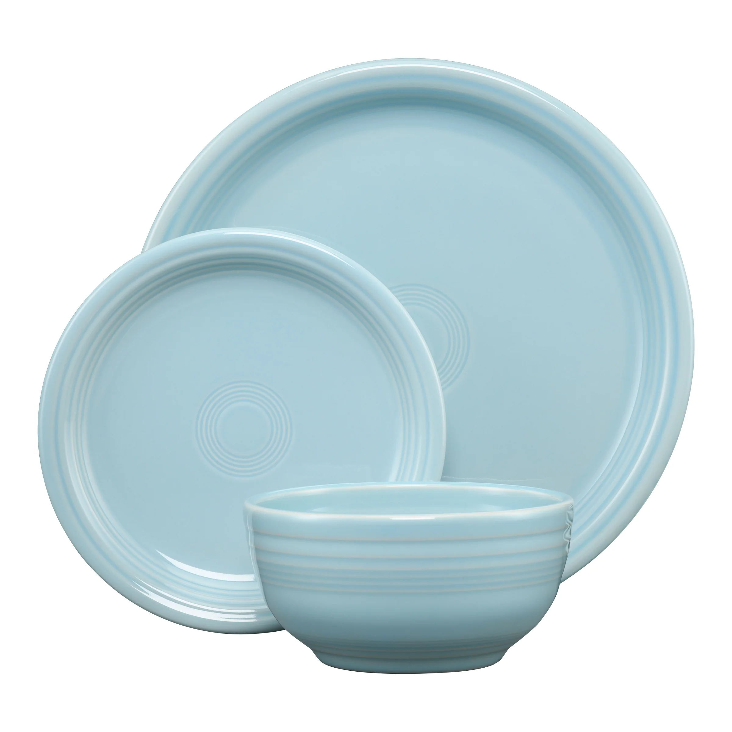 Bistro Coupe 3-Piece Place Setting, Service for 1