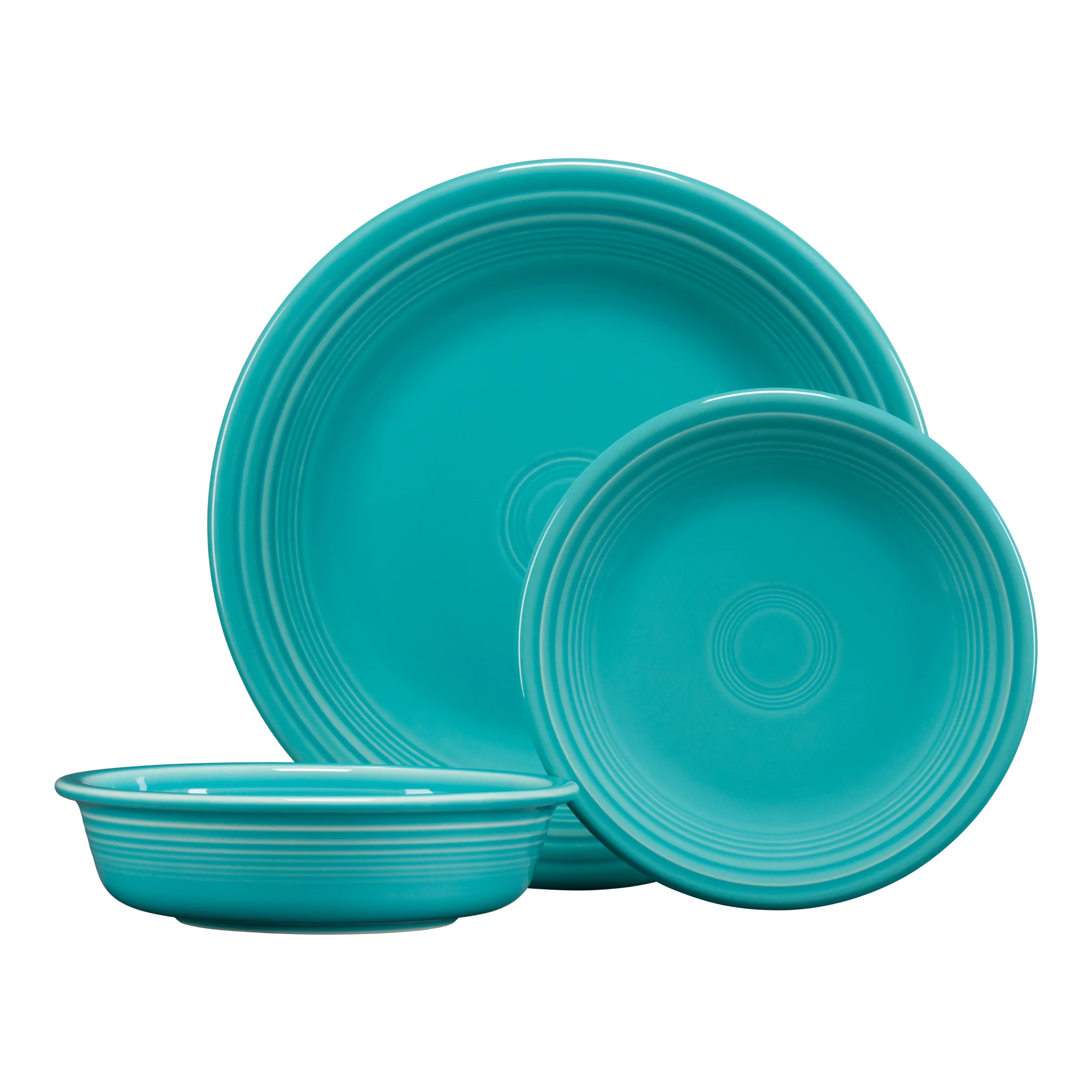Classic Rim 3-Piece Place Setting, Service for 1