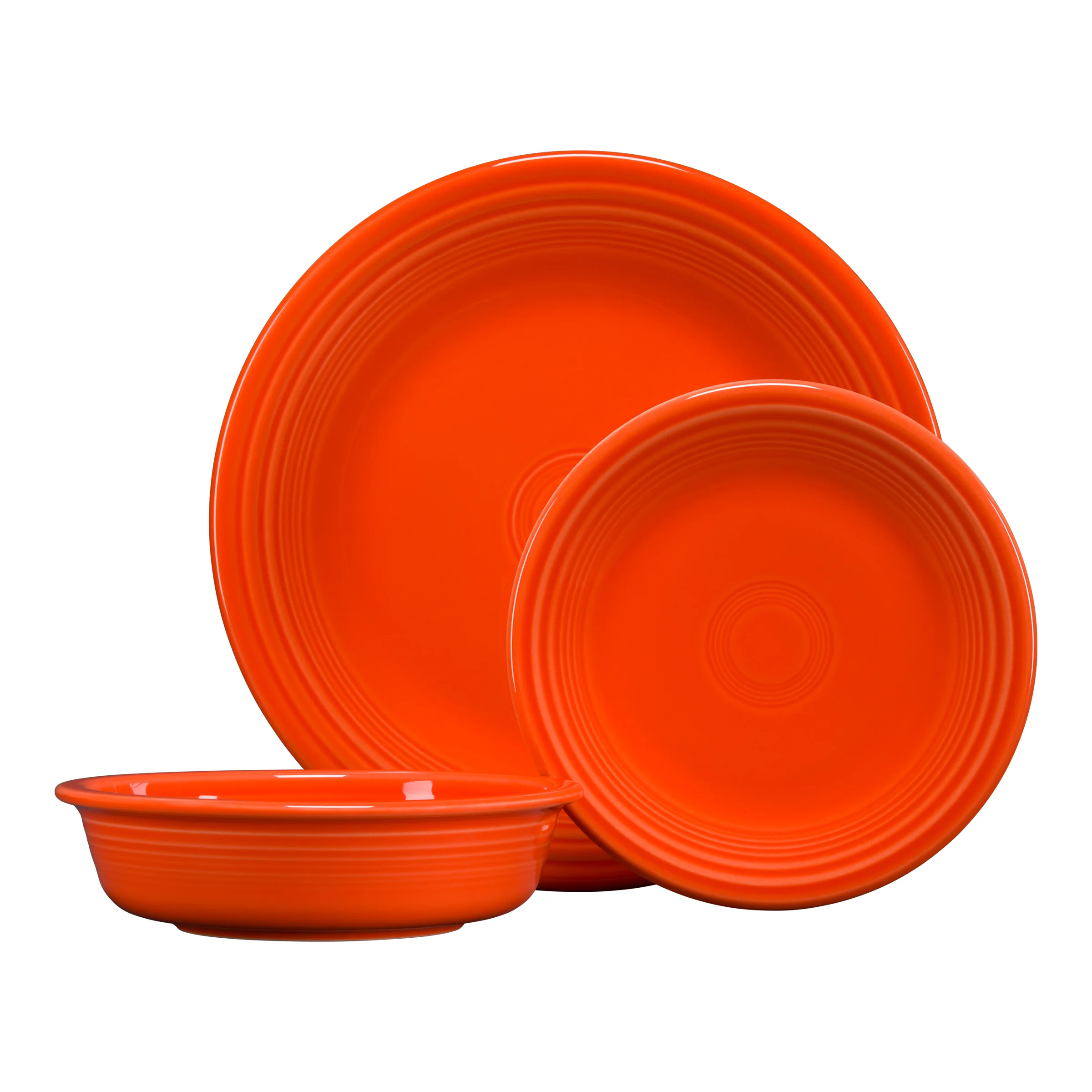 Classic Rim 3-Piece Place Setting, Service for 1