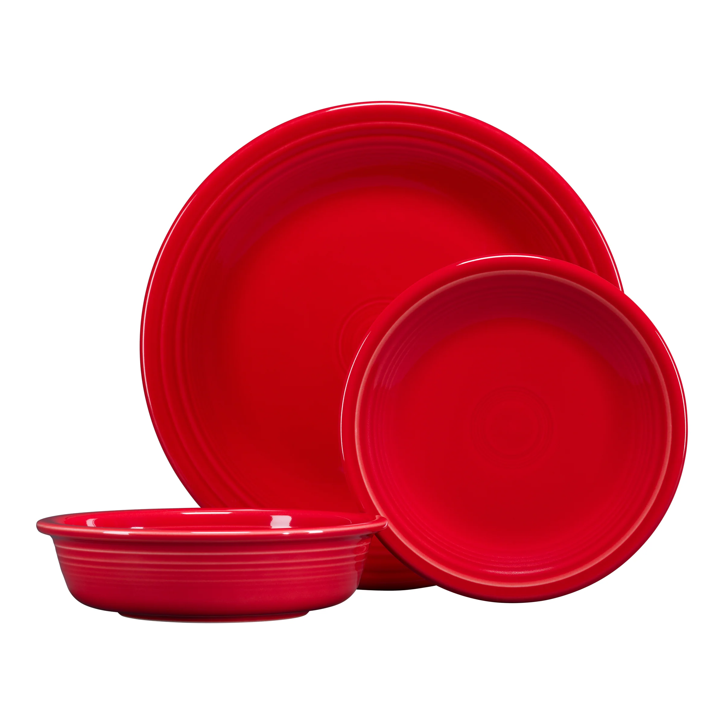Classic Rim 3-Piece Place Setting, Service for 1