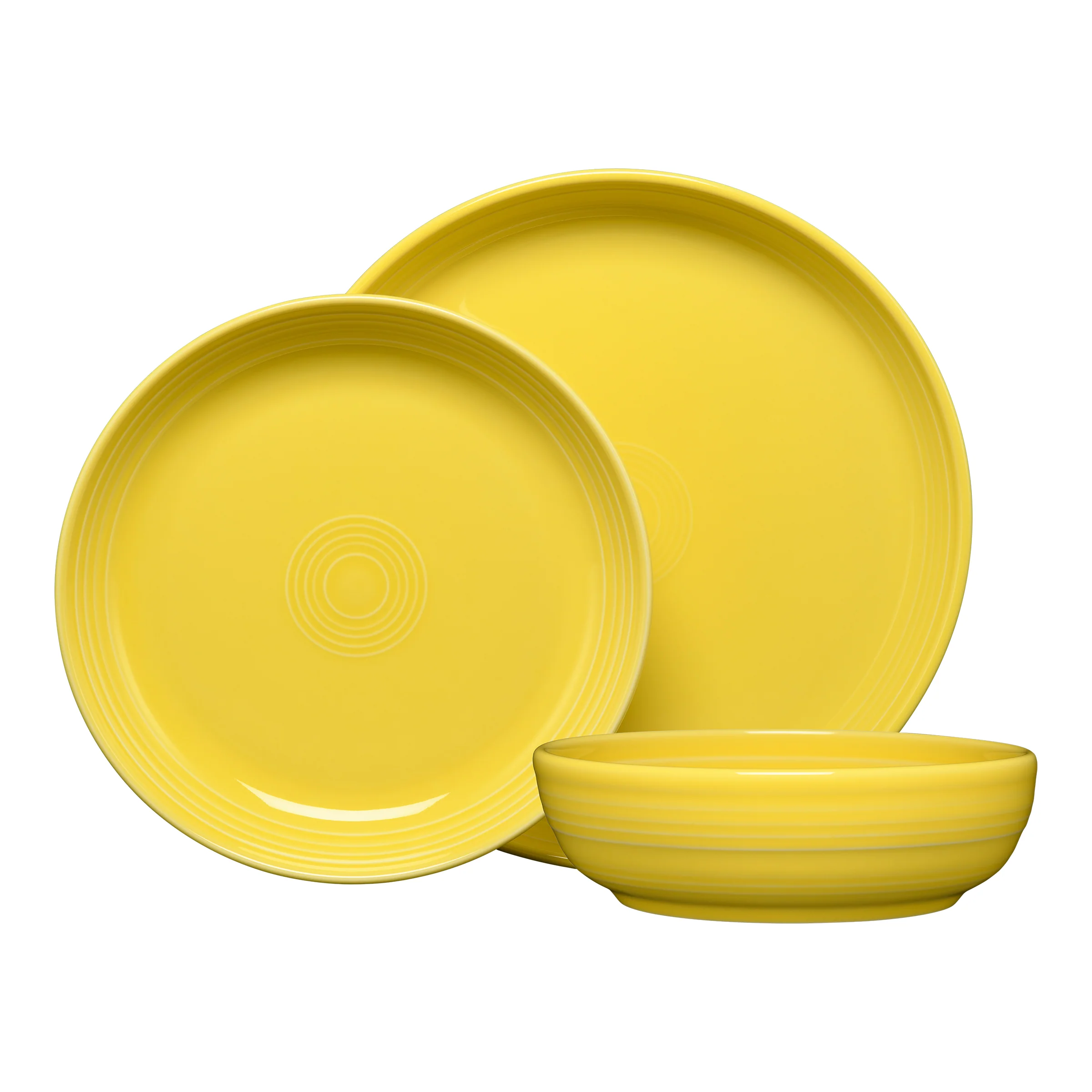 Retired Coupe Bowl 3-Piece Place Setting