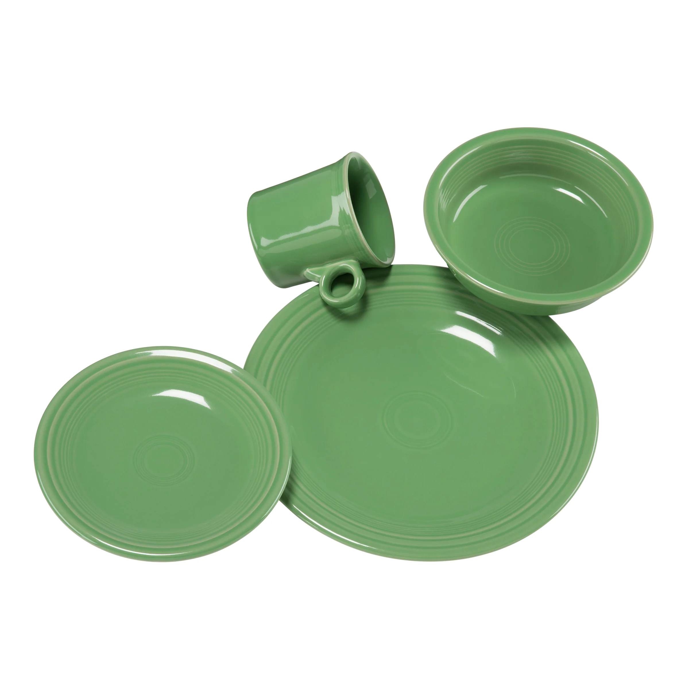 Classic Rim 4-Piece Place Setting, Service for 1