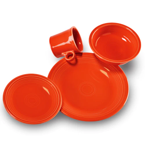 Classic Rim 4-Piece Place Setting, Service for 1