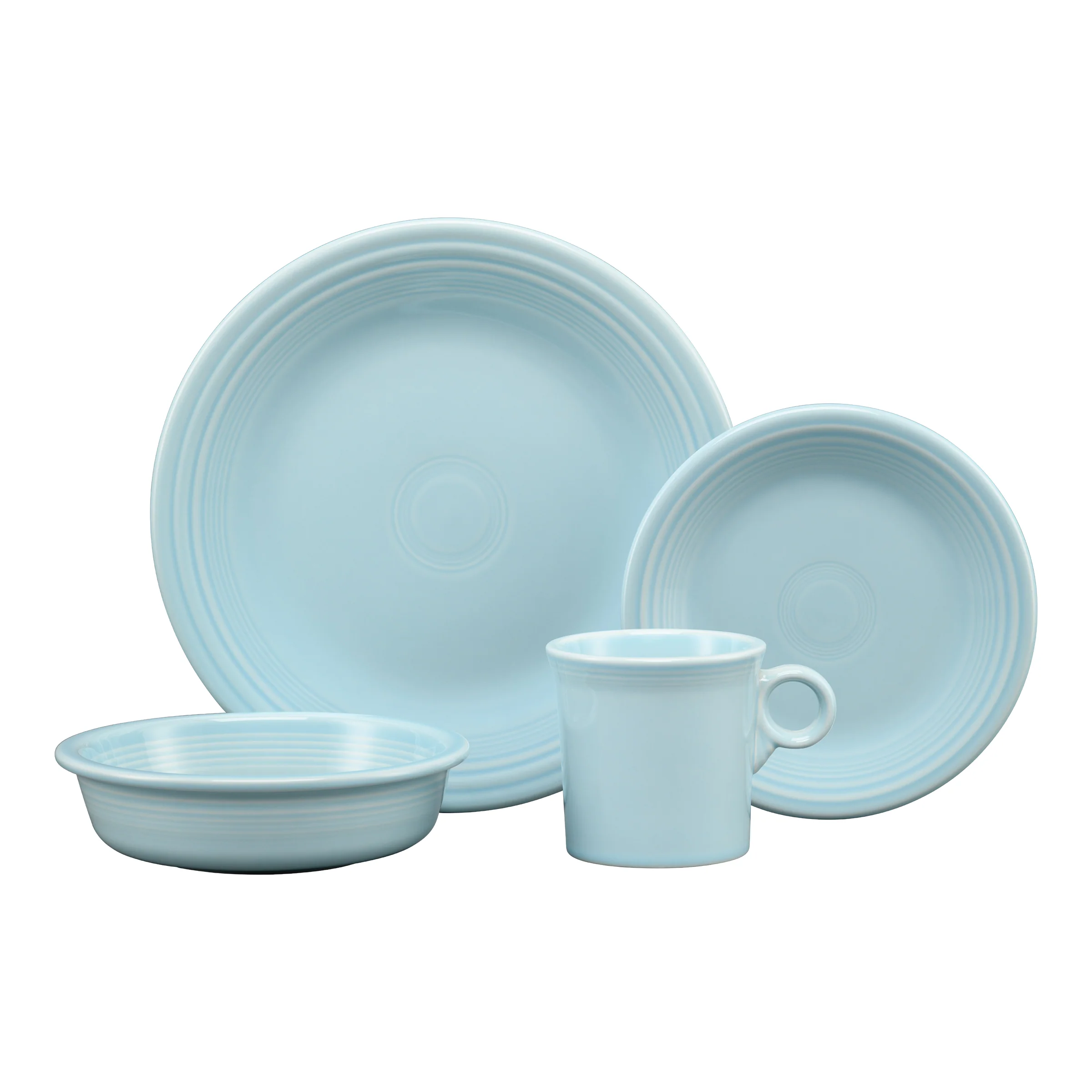 Classic Rim 4-Piece Place Setting, Service for 1