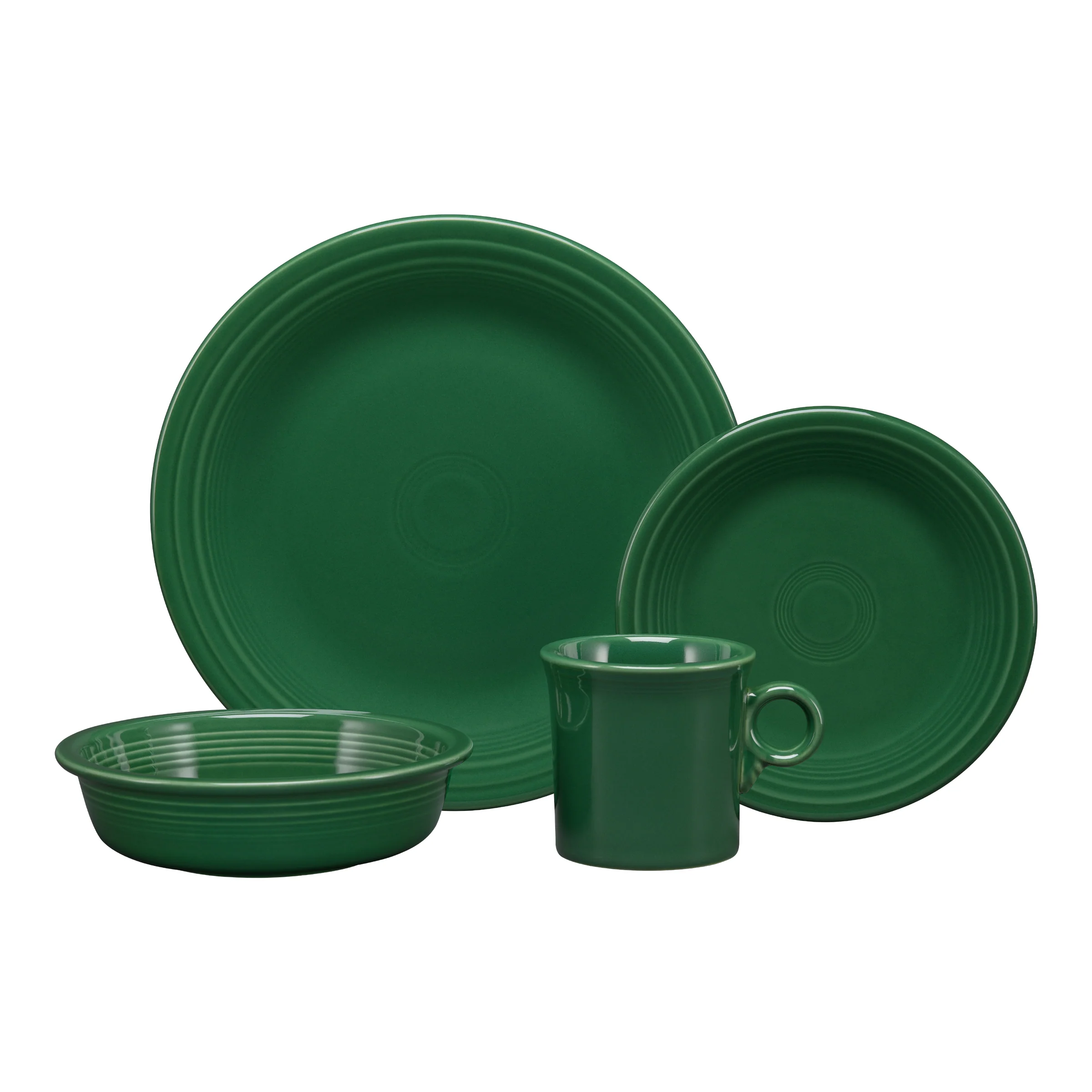 Classic Rim 4-Piece Place Setting, Service for 1