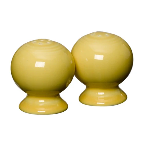 Retired Fiesta 2 5/8 Inch Salt and Pepper Shaker Set